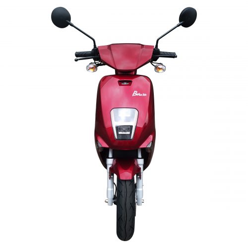 Red Brio 50i scooter for sale, EZ Bikes & Scooters of North Hampshire