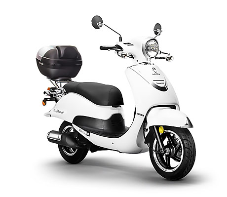 Matte White Havana Classic 200i scooter for sale, EZ Bike and Scooters of North Hampshire