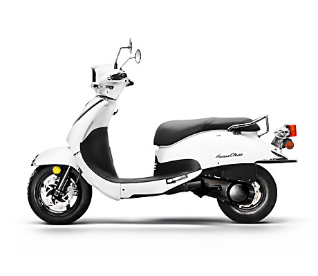 Matte White Havana Classic 200i scooter, EZ Bike and Scooters of North Hampshire