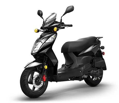 Midnight Black PCH 125 scooter for sale Seacoast NH, EZ Bikes & Scooters