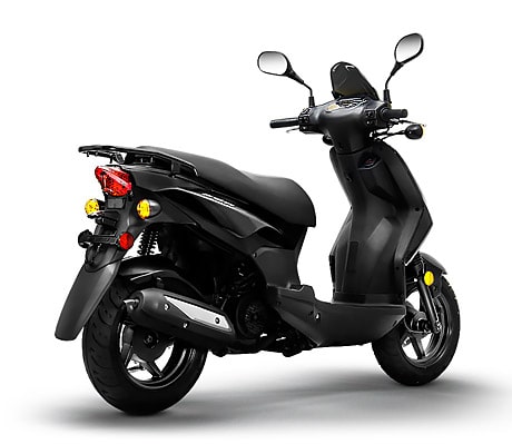 Midnight Black PCH 125 scooter for sale Exeter NH, EZ Bikes & Scooters