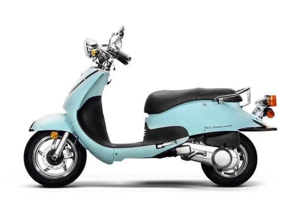Sky Blue Cali Classic 50 scooter for sale in Seacoast NH