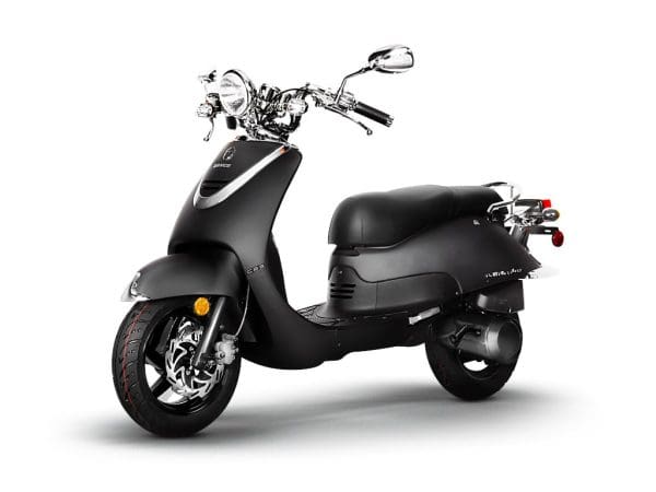 Matte black Cali Classic 200i genuine scooters for sale exeter nh