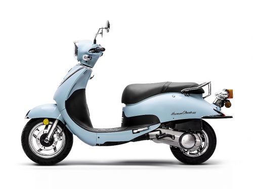 Sky Blue Havana Classic scooter for sale, EZ Bike and Scooters of North Hampshire