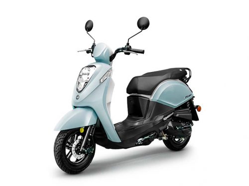 Blue MIO 50 scooter for sale, EZ Bike and Scooters of North Hampshire