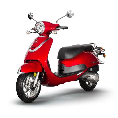 Red Havana Classic 125-min Scooter For Sale Seacoast NH, from EZ Bikes & Scooters