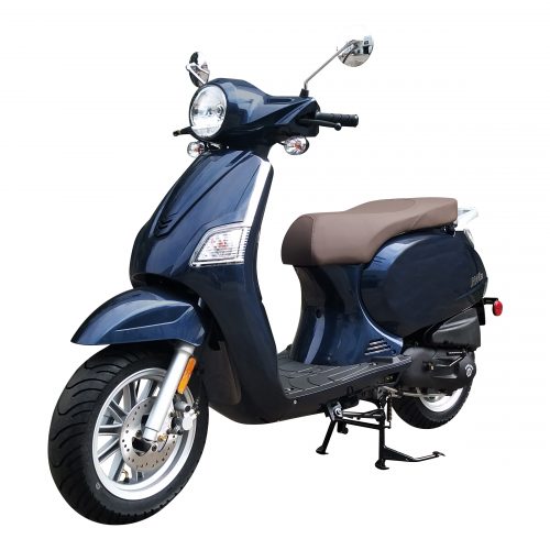 Navy Blue Usbano 50i scooter for sale, EZ Bikes & Scooters of North Hampshire