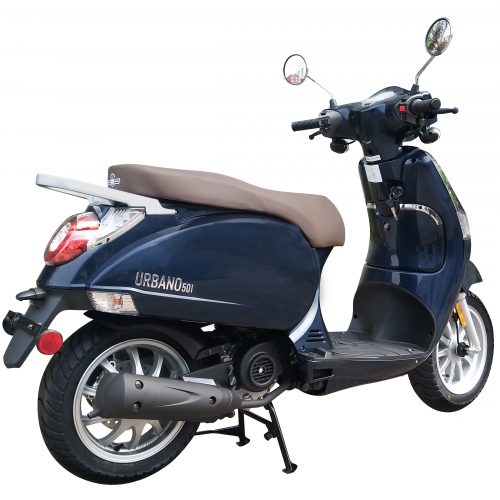 Navy Blue Usbano 50i scooter for sale, EZ Bikes & Scooters of North Hampshire