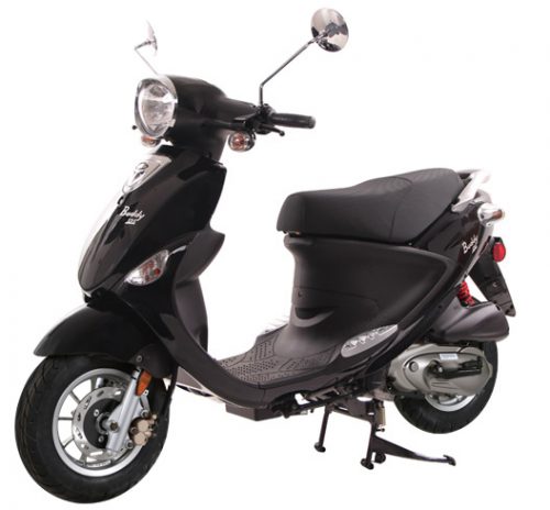 Black Buddy 125 scooter for sale, EZ Bikes & Scooters of North Hampshire