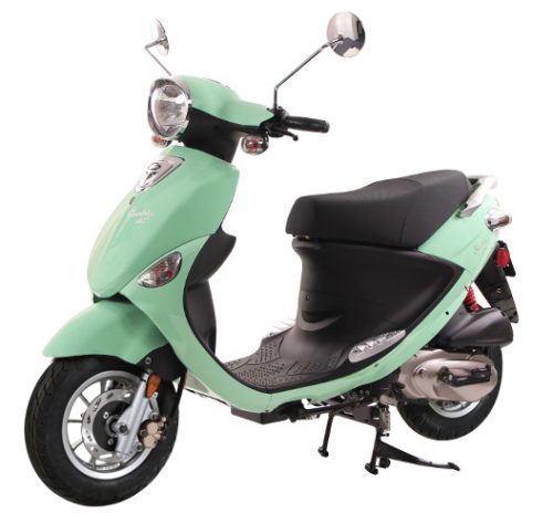 Seafoam Buddy 125 scooter for sale, EZ Bikes & Scooters of North Hampshire