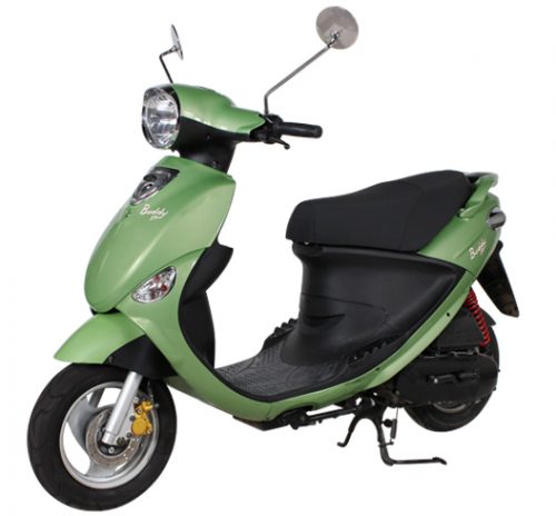 Lime Green Buddy 50 scooter for sale in Seacoast NH, EZ Bikes & Scooters