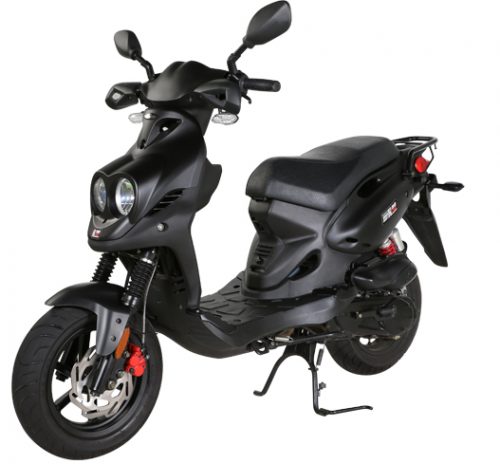 Matte Black Roughhouse 50 Sport Scooter for sale in Seacoast NH, EZ Bikes & Scooters
