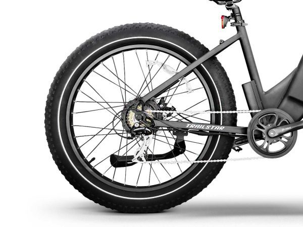 Back wheel, from our e bikes for sale seacoast nh